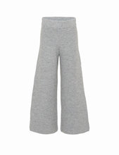 Carica l'immagine nel visualizzatore di Gallery, Pantaloni in maglia grigi elasticizzati
