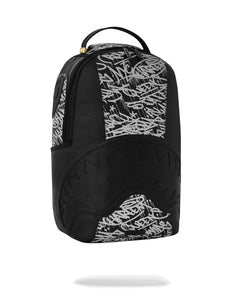 ZAINO SPRAYGROUND MIDNIGHT RACEWAY GRAFFITI DLXSV BACKPACK NERO