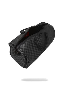 BORSA SPRAYGROUND HALF SPRITZ BLACK/GREY CHECK DUFFLE