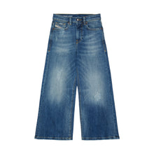 Carica l'immagine nel visualizzatore di Gallery, Jeans relaxed fit con lavaggio blu medio - D-Argjx
