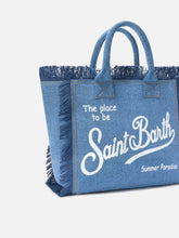 Carica l'immagine nel visualizzatore di Gallery, Borsa Colette in denim lavaggio medio
