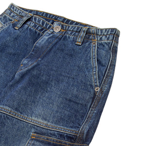 Jeans straight scuro sfumato - D-Sire Cargo