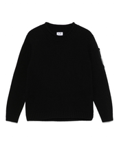 Carica l'immagine nel visualizzatore di Gallery, Maglione nero in lana
