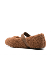 Carica l'immagine nel visualizzatore di Gallery, Ballerine in teddy con cinturino
