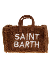 Carica l'immagine nel visualizzatore di Gallery, Phone bag marrone in teddy
