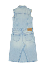 Carica l'immagine nel visualizzatore di Gallery, Abito smanicato in denim

