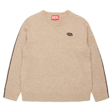 Carica l&#39;immagine nel visualizzatore di Gallery, Maglione beige con logo Oval D
