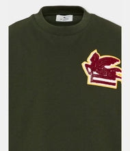 Carica l'immagine nel visualizzatore di Gallery, T-shirt girocollo con logo Pegaso
