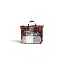 Carica l'immagine nel visualizzatore di Gallery, Borsa vanity mini tartan in lana
