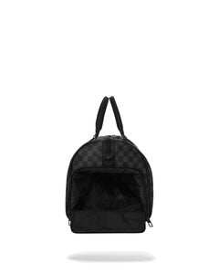 BORSA SPRAYGROUND HALF SPRITZ BLACK/GREY CHECK DUFFLE