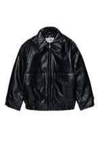Carica l'immagine nel visualizzatore di Gallery, Giacca biker nera
