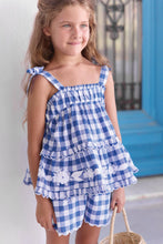 Carica l'immagine nel visualizzatore di Gallery, Completo due pezzi bambina in vichy
