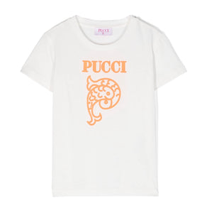 T-shirt con logo e applicazione