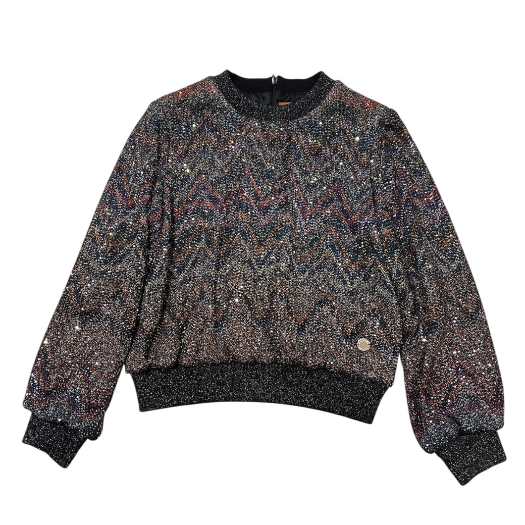 Blusa in paillettes