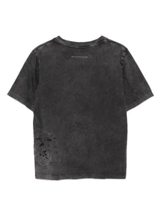 T-shirt effetto vissuto