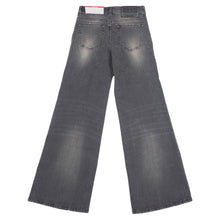 Carica l&#39;immagine nel visualizzatore di Gallery, Jeans grigio a palazzo
