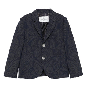 Blazer con stampa Paisley