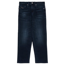 Carica l&#39;immagine nel visualizzatore di Gallery, Jeans relaxed blu-nero sfumato - D-Maki
