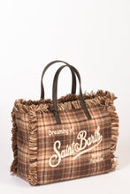 Carica l'immagine nel visualizzatore di Gallery, Borsa Colette in lana marrone e beige
