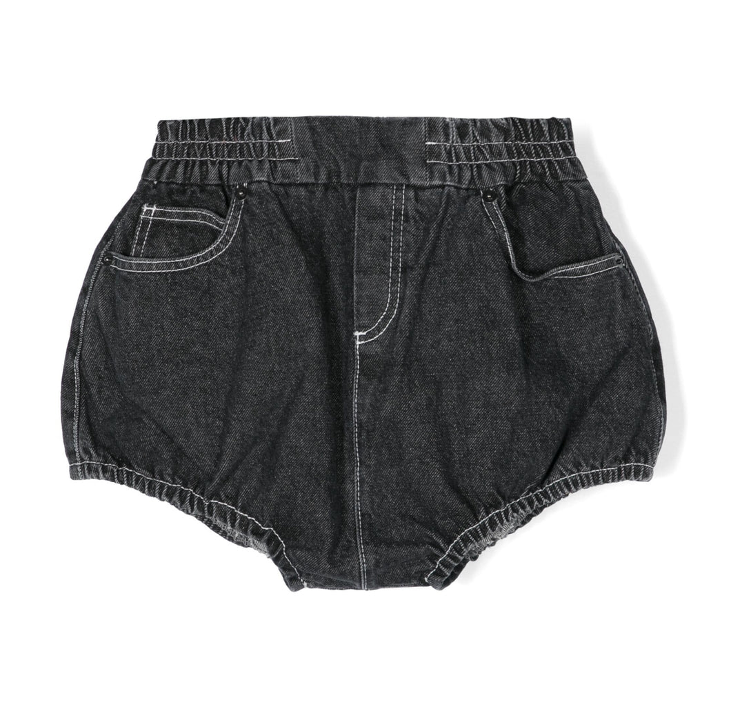 Shorts a coulottes con ricamo