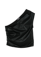 Carica l&#39;immagine nel visualizzatore di Gallery, Top monospalla con arricciatura
