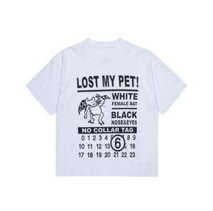 T-shirt ¡lost my pet!