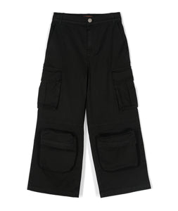 Pantaloni cargo neri