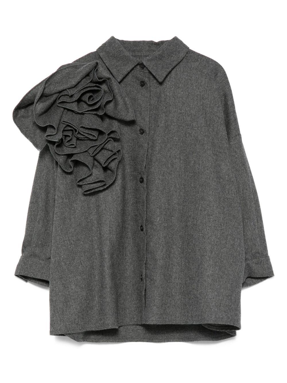 Camicia con volant