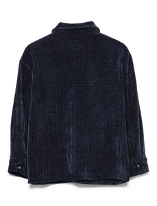 Giacca a camicia in velluto