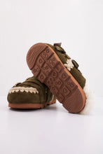 Carica l&#39;immagine nel visualizzatore di Gallery, Slippers sandals Winter bio belts green
