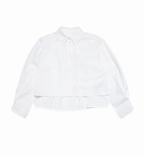 Carica l'immagine nel visualizzatore di Gallery, Camicia cropped con ricamo
