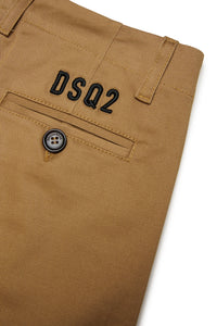 Pantaloni chino in gabardina