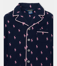 Carica l'immagine nel visualizzatore di Gallery, Completo pigiama color newport navy
