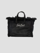 Carica l'immagine nel visualizzatore di Gallery, Borsa vanity mini in velluto nero
