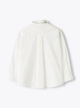 Carica l&#39;immagine nel visualizzatore di Gallery, Camicia con ricami floreali e paillettes
