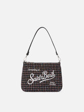 Carica l'immagine nel visualizzatore di Gallery, BORSA A SPALLA PARISIENNE MINI TWEED NERA
