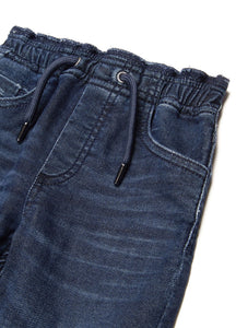 Jeans neonato con vita elasticizzata