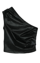 Carica l&#39;immagine nel visualizzatore di Gallery, Top monospalla con arricciatura
