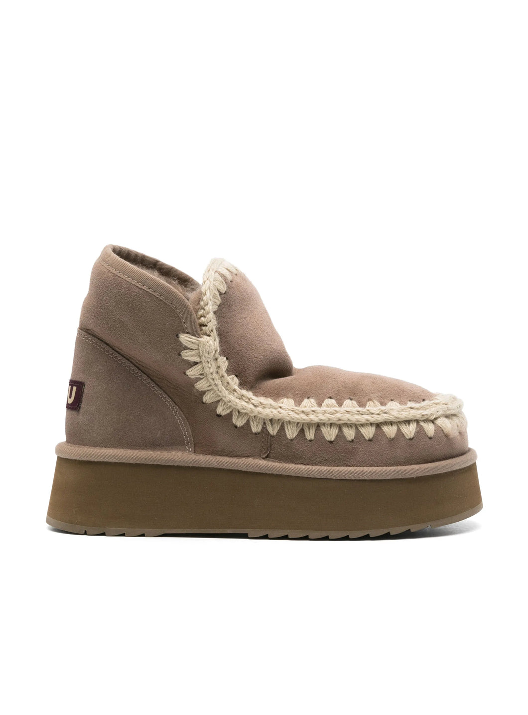 Stivale mini eskimo platform