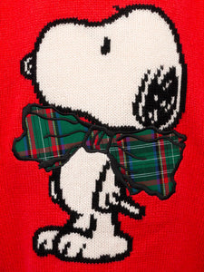 Maglione Calia JR Snoopy bow patch