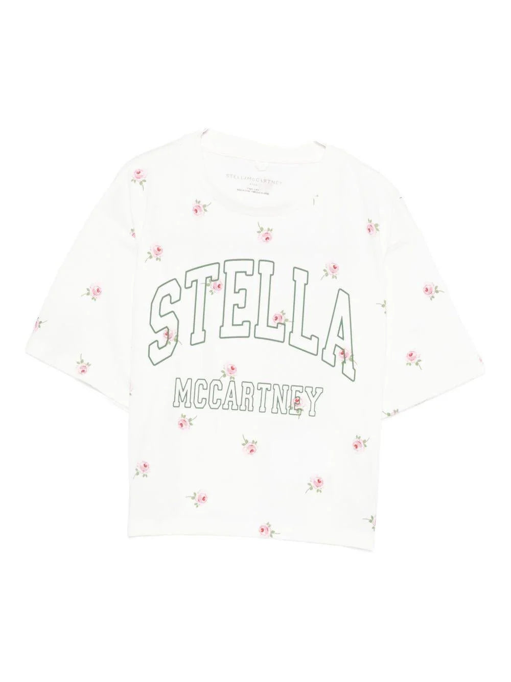 T-shirt cropped da bambina