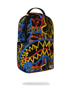 ZAINO SPRAYGROUND SMURFS NEON DLXSR BACKPACK BLU