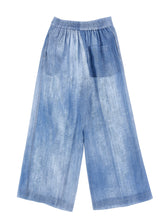 Carica l'immagine nel visualizzatore di Gallery, Pantaloni fluidi marocain effetto denim
