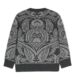 Maglione con motivo paisley