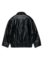 Carica l'immagine nel visualizzatore di Gallery, Giacca biker nera
