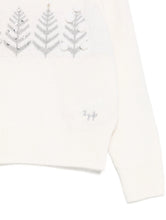 Carica l&#39;immagine nel visualizzatore di Gallery, Maglione in lana con ricami e strass
