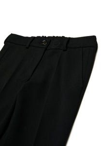 Pantaloni neri con applicazione