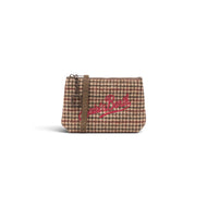 Pochette mini Aline in pied de poule soft