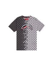 Carica l'immagine nel visualizzatore di Gallery, T-shirt girocollo checkered sketch regular
