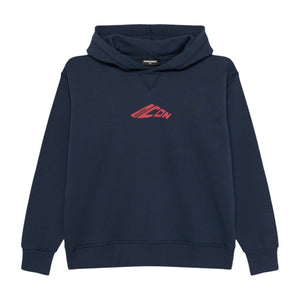 Felpa blu slouch fit ICON